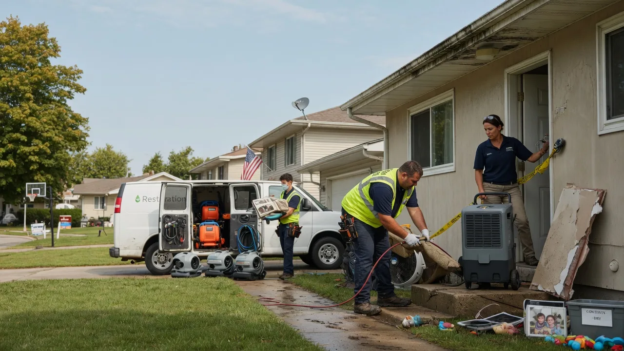 Water Damage Restoration in Plumville, PA near me